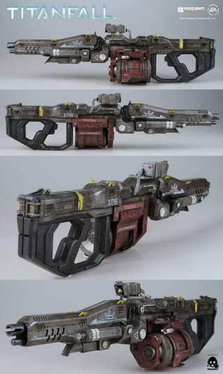 Illustration for article titled The New Titanfall Toy Will Come With Different Guns